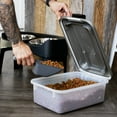 thumbnail image 4 of IRIS 11 Lbs. Airtight Pet Food Container | Dog & Cat Food Storage Bin | Treat Box 2PK, 4 of 15