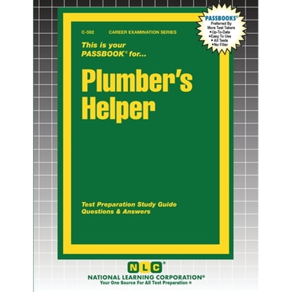 Pre-Owned Plumber's Helper (Career Examination), 9781799305927, 1799305929, Paperback,
