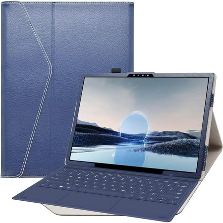 Bige for Dell XPS 13 2-in-1 9315 Case,PU Leather Folio 2-Folding Stand Cover for Dell XPS 13 2-in-1（9315 2n1） 13.4"