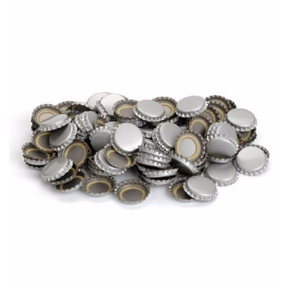 Plain Bottle Caps (144)