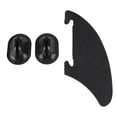 thumbnail image 2 of Tracking Fin, Kayak Skeg Tracking Fin Integral Fin Mounting Points Black Watershed, 2 of 8