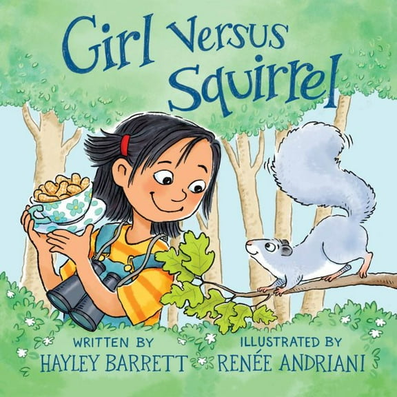 Pre-Owned Girl Versus Squirrel (Hardcover) 0823442519 9780823442515