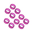 thumbnail image 1 of Freer 10x Barber Hairdressing Shears Scissors Scissor Finger Grips Scissors Finger Ring Grips Inserts Purple, 1 of 9