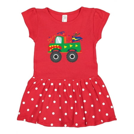

Inktastic Truck Birthday Gift Toddler Girl Dress