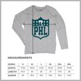 thumbnail image 7 of Philadelphia Shield Women's Long Sleeve T-shirt Birds Football Fan Bleed Green Philly, 7 of 7