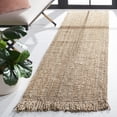 thumbnail image 2 of SAFAVIEH Natural Fiber Horatio Solid Runner Rug, Natural, 2'3" x 10', 2 of 7