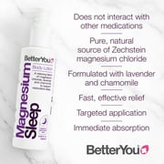 BetterYou Magnesium Sleep Body Lotion - Relaxing Kids Body Lotion - Magnesium Cream WIth Lavender And Chamomile - For Children One And Up - 4.56 oz