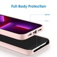 thumbnail image 3 of JETech Silicone Case Compatible with iPhone 13 Pro 6.1-Inch, Silky-Soft Touch Full-Body Protective Phone Case, Shockproof Cover with Microfiber Lining (Pink), 3 of 7