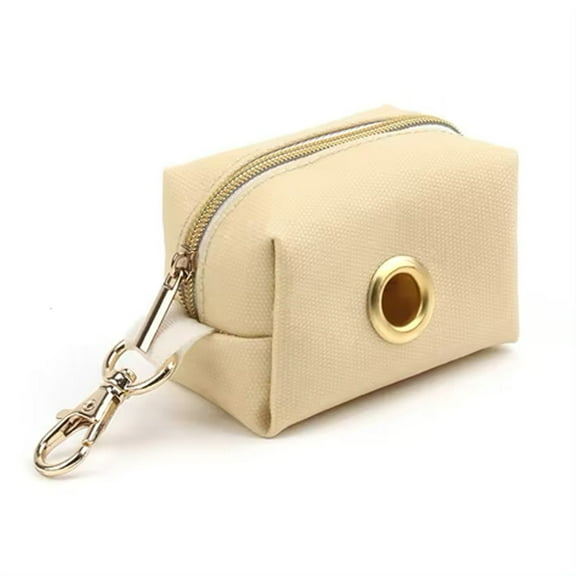 DH DESIGNER LUXURY WATERPROOF CANVAS POOP BAG HOLDER
