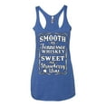 thumbnail image 2 of Wild Bobby Smooth As Tennessee Whiskey Women Tri-Blend Racerback Tank Top, 2 of 6