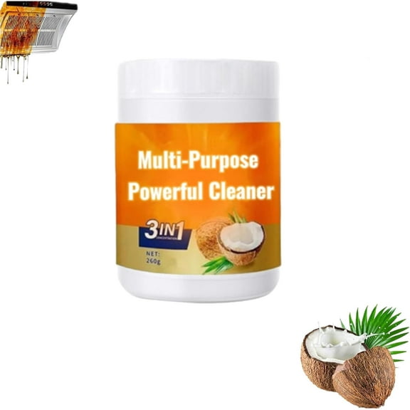 Multi-purpose Powerful Cleaner for Kitchen, Multi Purpose Powerful Cleaner, All-Purpose Cleaner Removes Stains on Microwave,Oven & Stove Top