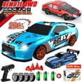 thumbnail image 2 of 1:24 RC Car Remote Control Drift Car 30KM/H High Speed 4WD Radio RC Racing Cars For Kids Christmas Toys, 2 of 9