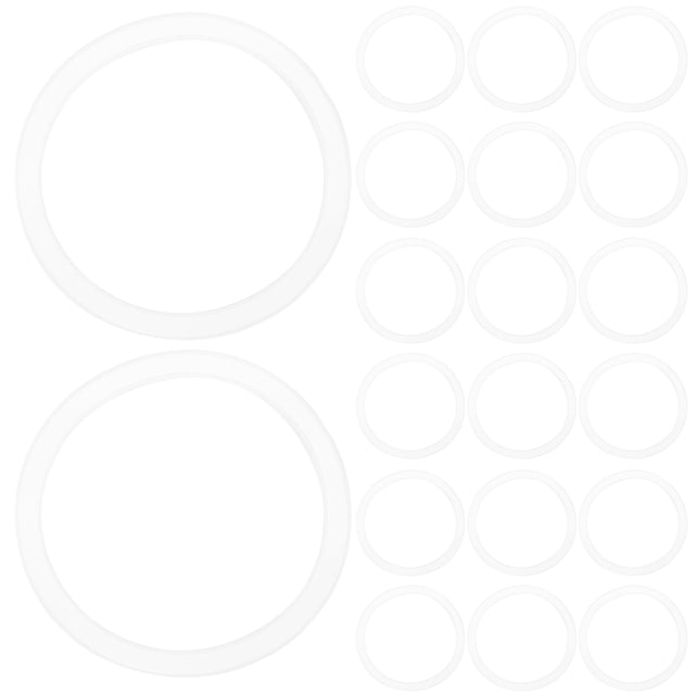 20pcs Mason Jars Sealing Rings Jar Lids Silicone Rings Leakproof Jar Sealed Rings