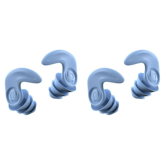 Waterproof Swimming Ear Plugs, Waterproof Reusable Silicone Swim Earplugs for Adults Surfing, Diving,Pool,Showering and Other Water Sports, Keep Water Out and Ear Protection