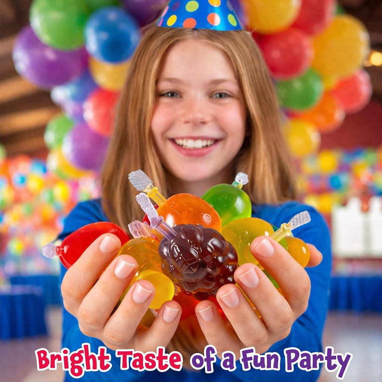 Funtasty Fruit Jelly Candy, Assorted Flavors, Vegan Squeezable