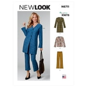 New Look Sewing Pattern N6711 - Misses' Cardigans and Pants , Size: A (8-10-12-14-16-18-20)