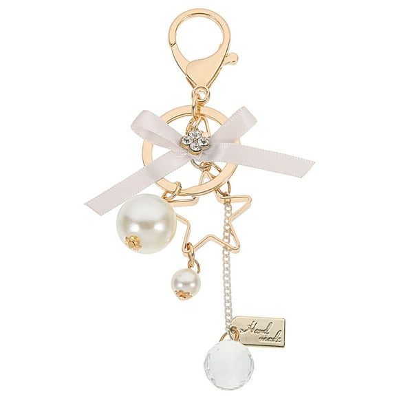 Porte-clés Étoile en Métal avec Design Nœud Pendentif à Clés pour Sacs Cadeau Durable et Accrocheur