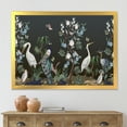 thumbnail image 3 of Designart 'Chinoiserie With Peonies and Birds IV' Traditional Framed Art Print, 3 of 4
