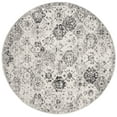 thumbnail image 3 of SAFAVIEH Round Rug 3' - Madison Collection - Transitional Modern Design, Silver & Grey, Non-Shedding & Easy Cleaning, Ideal for Living Room, Bedroom, Dining Space (MAD611G), 3 of 11