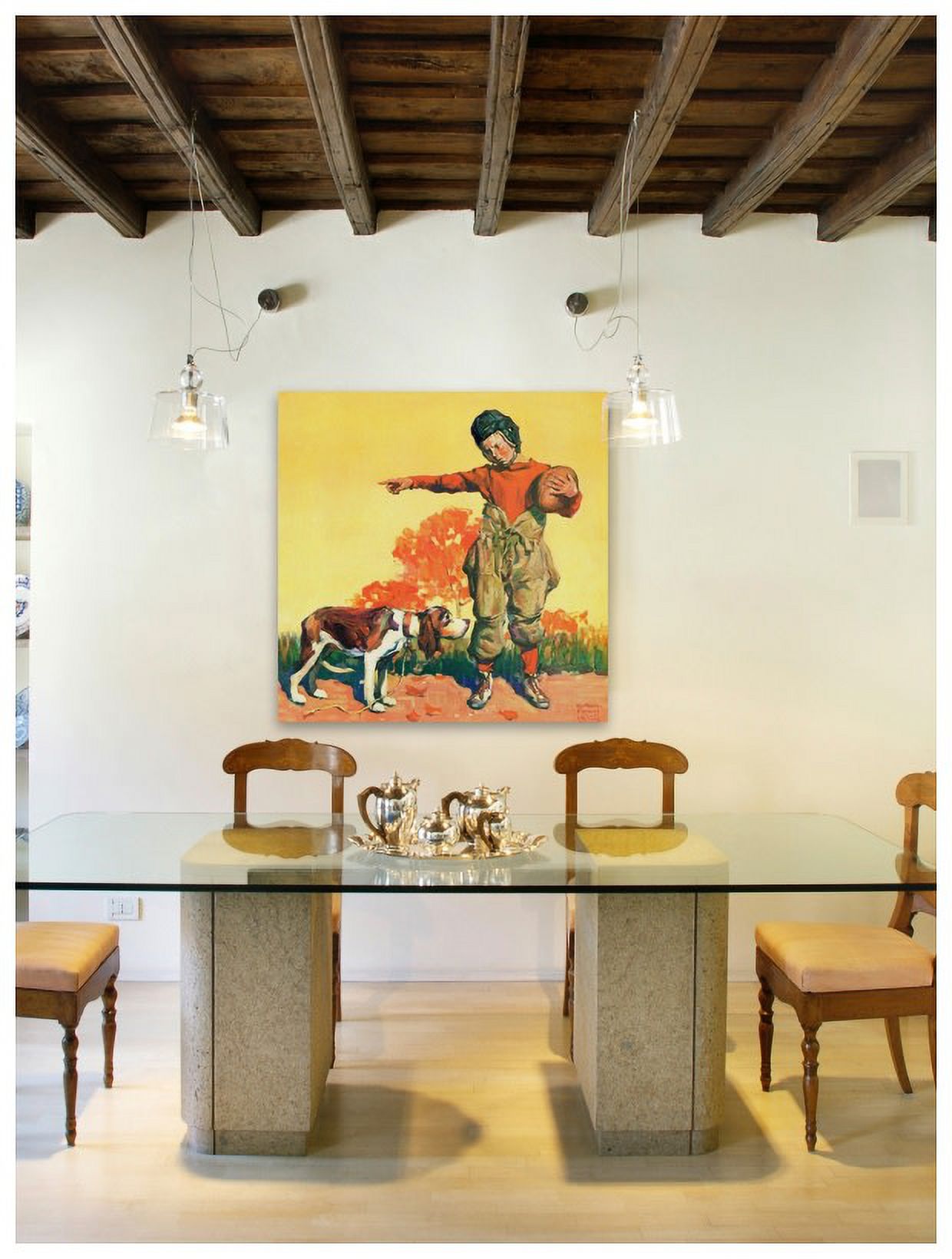 Marmont Hill "Go Back!" by Curtis Painting Print on Canvas