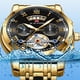thumbnail image 4 of Reloj cronógrafo para hombre, reloj de pulsera analógico resistente al agua con esfera grande y fecha luminosa, reloj clásico y elegante para hombre, 4 of 5