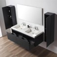 thumbnail image 6 of Blossom Positano 60" Floating Vanity Set | Night Blue | Acrylic Sink & 2 Side Cabinets | All Wood Wall Mounted Cabinet, 6 of 9