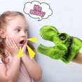 thumbnail image 5 of Marioneta de mano con cabeza de dinosaurio de goma blanda para niños de más de 3 años, 5 of 5