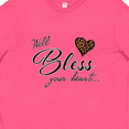 thumbnail image 4 of Inktastic Well Bless your Heart with Leopard Print Youth T-Shirt, 4 of 5