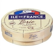 ILE DE FRANCE CHEESE BRIE SOFT RIPE 8 OZ - Pack of 6