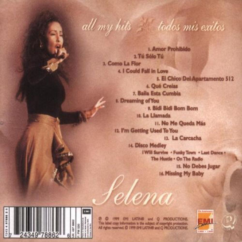 Selena - All My Hits: Todos Mis Exitos - Music & Performance - CD