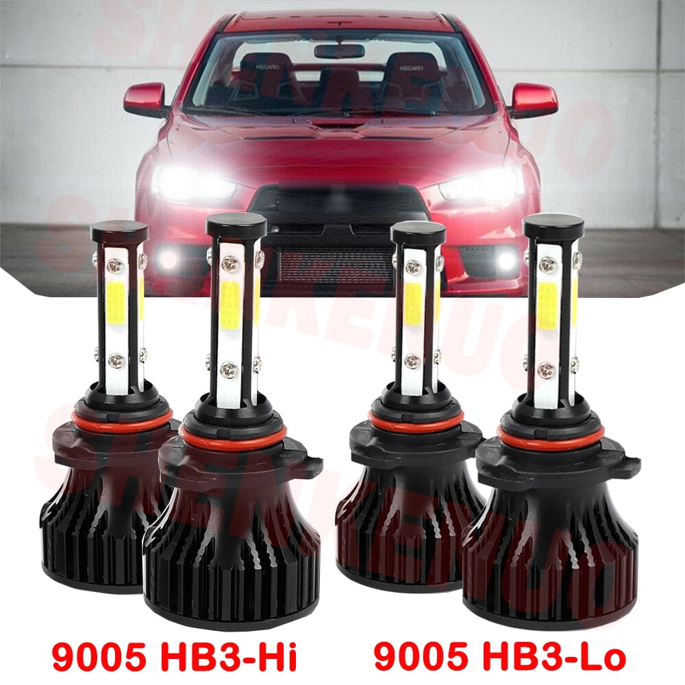 HB3 9005 LED Headlight Bulbs For Hyundai Santa Fe 2019-2020 High&Low ...
