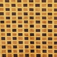 thumbnail image 1 of Ahgly Company Indoor Square Abstract Orange Oriental Area Rugs, 5' Square, 1 of 6