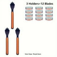 thumbnail image 2 of Multi-Layer Razor Hair Removal Tools Shaver Replacement Parts Classic Shaver Razor Blades, 2 of 5