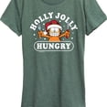 thumbnail image 3 of Garfield - Holly Jolly Hungry - Women's Short Sleeve Graphic T-Shirt, 3 of 5