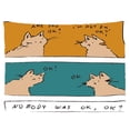 thumbnail image 1 of Tapiz de microtela para perros Nobody Was Ok, 150 x 130 cm, 1 of 1
