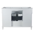thumbnail image 2 of Bellaterra Home 800632-48SBN-WH 48 in. Single Vanity with Carrara Marble Top, White, 2 of 6