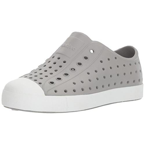 Native Jefferson Kids/Junior Shoes - Pigeon Grey/Shell White - J6