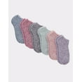 thumbnail image 3 of Hanes Cozy No Show Socks 6-Pack Women's Comfortable Fit Assorted Colors sz 5-9, 3 of 5