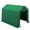 Green, variant on Outsunny 8'x6' Outdoor Storage Shelter with Roll Up and Zipper Door