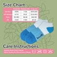 thumbnail image 6 of BambooMN Unisex Tri-Color Rayon from Bamboo Ankle Socks - Assortment A - Large - 4 Pairs, 6 of 7