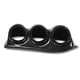 thumbnail image 2 of Soporte para medidor triple Bling Bling Fibra de carbono 52 mm para Mitsubishi Lancer EVO 7 8 9, 2 of 12