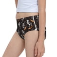 thumbnail image 7 of Pofeuu Jumping Skull Print Soft Cotton Underwear Girls'Briefs Soft Undies, 7 of 7