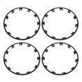 thumbnail image 1 of Trim Rings 4pcs 21inch Wheel Rim Protector Kits ABS PC Plastic Anti Scratch Wheel Rim Guard Decoration Ring Replacement For uberturbine Wheel, 1 of 7