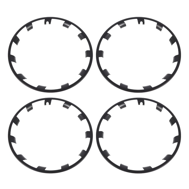 Trim Rings 4pcs 21inch Wheel Rim Protector Kits ABS PC Plastic Anti Scratch Wheel Rim Guard Decoration Ring Replacement For uberturbine Wheel