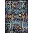 thumbnail image 1 of Couristan A7000287053076T Tapis Rectangulaire 5 Pi. 3 Po. x 7 Pi. 6 Po. Gypsy Cologne Tissé à la Machine - Marron & Multicolore, 1 of 1