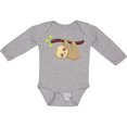 thumbnail image 3 of Inktastic Cute Sloth, Little Sloth, Baby Sloth, Lazy Sloth Boys or Girls Long Sleeve Baby Bodysuit, 3 of 5