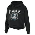 thumbnail image 2 of Women's WEAR by Erin Andrews Black Carolina Panthers Cropped Sponge Fleece Pullover Hoodie, 2 of 3