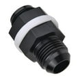 thumbnail image 3 of Adaptador de montaje de mamparo de anodizado Conector de tubo de línea de negro AN12 Zulema Adaptador de montaje de mamparo, 3 of 6