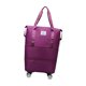 thumbnail image 1 of Bolsa de lona con ruedas, expandible, plegable, para entrenamiento, camping, fitness y ejercicio. rojo púrpura, 1 of 9