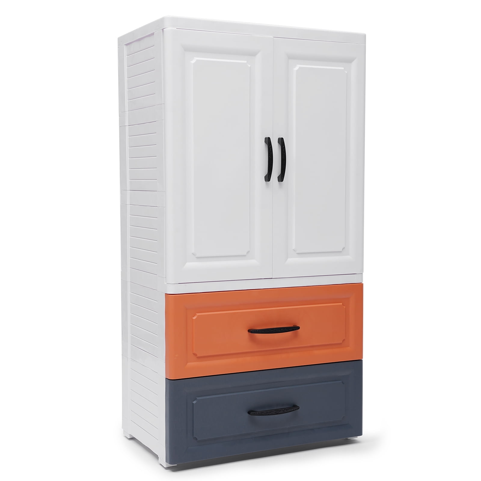 Loyalheartdy Plastic Drawers Dresser, Vertical Clothes Storage